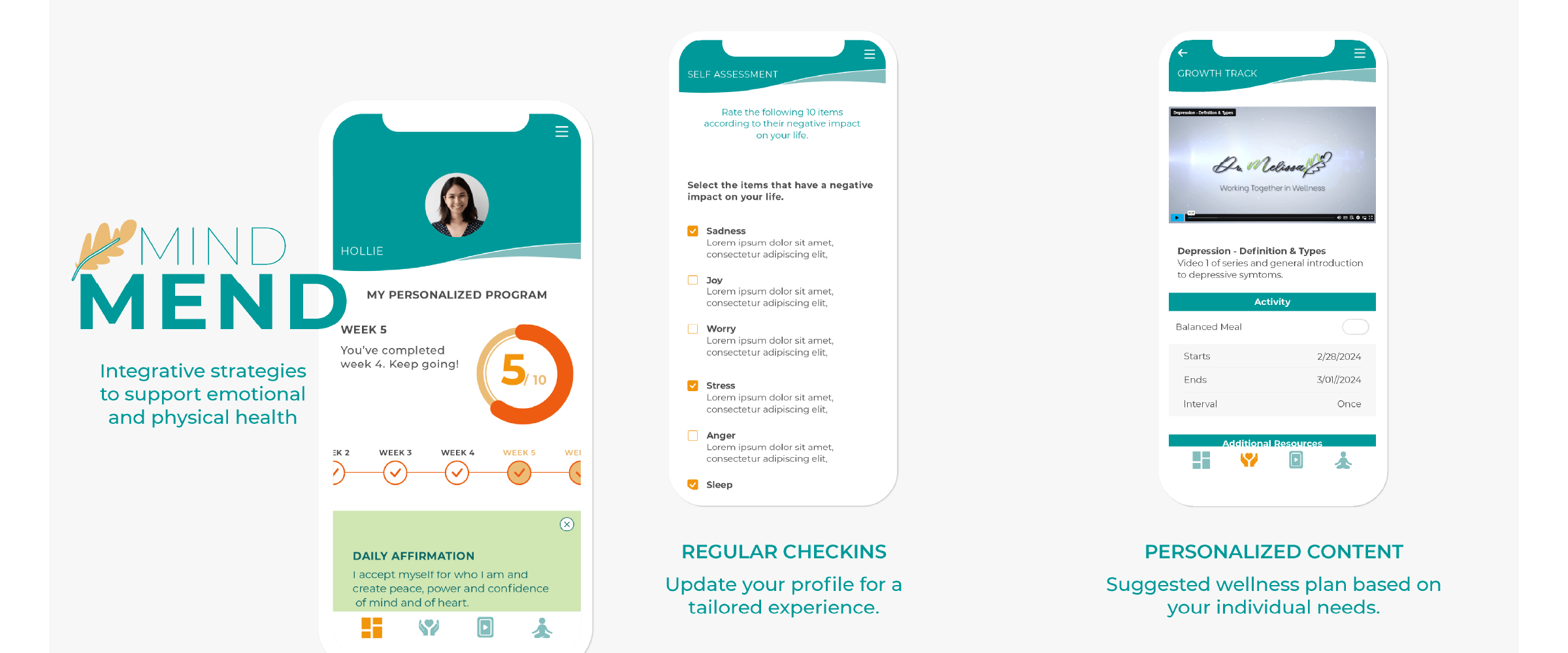 MindMend LLC, professional help, android app, ios app, mental health app